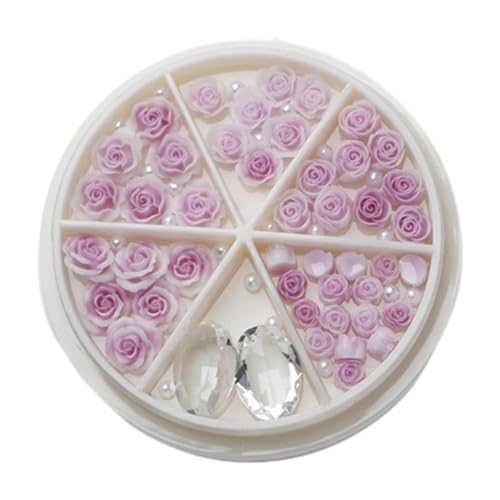 Rose Blumen Nagelbringer Runde Perlen Nagel Art Charms 3D Blumen Nagel Strasssteine Charme Nagelkunstdekor Für Acrylnägel Rose Blumen Nagelbringer Runde Perlen Nagel Art Charms 3D Blumen Nagel Strasssteine Charme Nagelkunstdekor Für Acrylnägel von Lerpwige