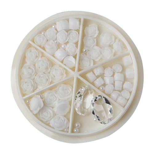Rose Blumen Nagelbringer Runde Perlen Nagel Art Charms 3D Blumen Nagel Strasssteine Charme Nagelkunstdekor Für Acrylnägel Rose Blumen Nagelbringer Runde Perlen Nagel Art Charms 3D Blumen Nagel Strasssteine Charme Nagelkunstdekor Für Acrylnägel von Lerpwige