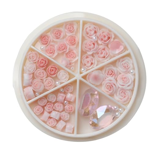 Rose Blumen Nagelbringer Runde Perlen Nagel Art Charms 3D Blumen Nagel Strasssteine Charme Nagelkunstdekor Für Acrylnägel Rose Blumen Nagelbringer Runde Perlen Nagel Art Charms 3D Blumen Nagel Strasssteine Charme Nagelkunstdekor Für Acrylnägel von Lerpwige