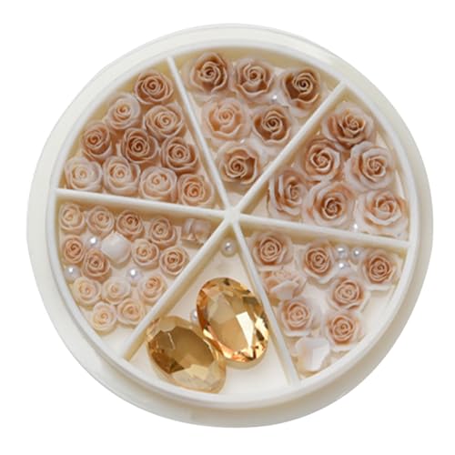Rose Blumen Nagelbringer Runde Perlen Nagel Art Charms 3D Blumen Nagel Strasssteine Charme Nagelkunstdekor Für Acrylnägel Rose Blumen Nagelbringer Runde Perlen Nagel Art Charms 3D Blumen Nagel Strasssteine Charme Nagelkunstdekor Für Acrylnägel von Lerpwige