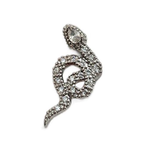 Schlangennägel Charme Snake Nails Schmuckzubehör Snake Form Nägel Kunst Charme Nägel Kunstdekorationen von Lerpwige