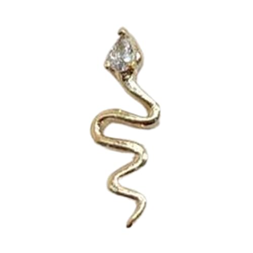 Schlangennägel Charme Snake Nails Schmuckzubehör Snake Form Nägel Kunst Charme Nägel Kunstdekorationen von Lerpwige