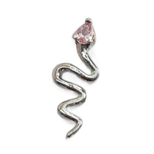 Schlangennägel Charme Snake Nails Schmuckzubehör Snake Form Nägel Kunst Charme Nägel Kunstdekorationen von Lerpwige