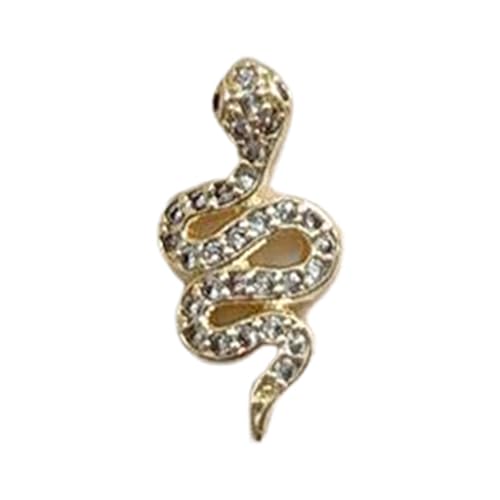 Schlangennägel Charme Snake Nails Schmuckzubehör Snake Form Nägel Kunst Charme Nägel Kunstdekorationen von Lerpwige