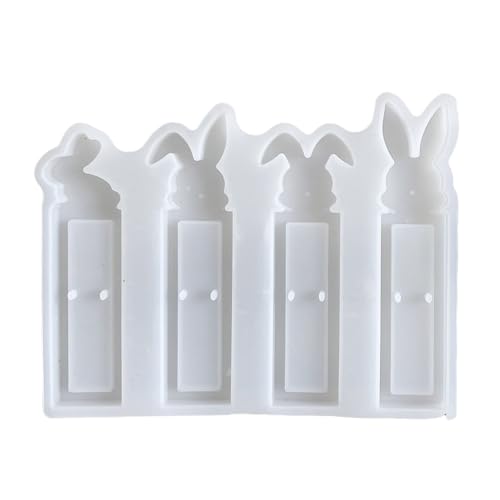 Silicon Easters Harz Schimmelpilze Bunnies Epoxidharz Schimmel Für Guss Für Schokoladen Geldhalterparty Dekore von Lerpwige