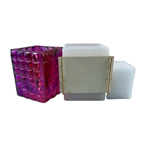 Silikon-Aufbewahrungsbox, Stiftehalter, verschiedene Muster, Make-up-Pinselformen, Silikon-Ton, Gießformen von Lerpwige