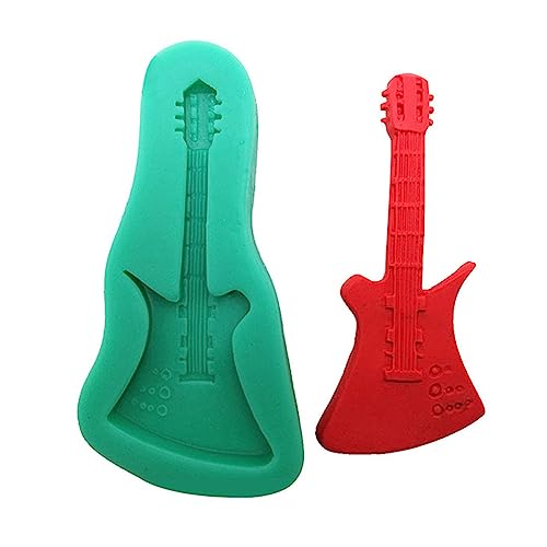 Silikon-Backformen zum Selbermachen, Gitarre, Noten, Klavier, Silikon-Fondantformen, Kuchen, Fondant, Schokoladenform für Backliebhaber, Epoxidharz-Form-Set Silikon-Backformen zum Selbermachen, Gitarre, Noten, Klavier, Silikon-Fondantformen, Kuchen, Fondant, Schokoladenform für Backliebhaber, Epoxidharz-Form-Set von Lerpwige