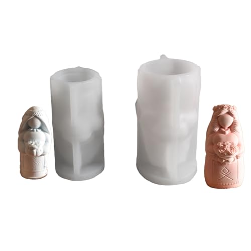 Silikonform Für Handgefertigte Kerzenbraut Halten Blumenhochzeitsdekoration Schimmel Für Handwerksbegeisterte Schmuckzeugwerkzeug Silikonform Für Handgefertigte Kerzenbraut Halten Blumenhochzeitsdekoration Schimmel Für Handwerksbegeisterte Schmuckzeugwerkzeug von Lerpwige