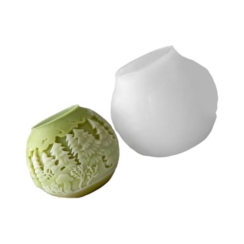 Silikonform in Kugelform, leicht zu lösen, Weihnachtskugel, Ornament, Heimdekoration, Seifenherstellung, wiederverwendbar, Weihnachtsschokoladenform Silikonform in Kugelform, leicht zu lösen, Weihnachtskugel, Ornament, Heimdekoration, Seifenherstellung, wiederverwendbar, Weihnachtsschokoladenform von Lerpwige