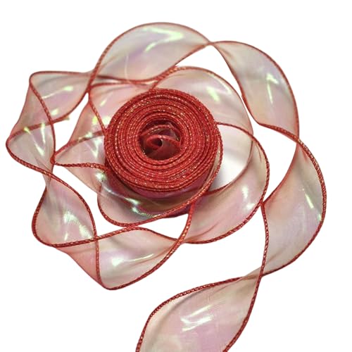 Stylish Geschenkverpackungsband Handgefertigtes Handwerk Liefert Farbenfrohe Dekorative Blumenarrangements Ribbon Hochzeit Dekoration von Lerpwige