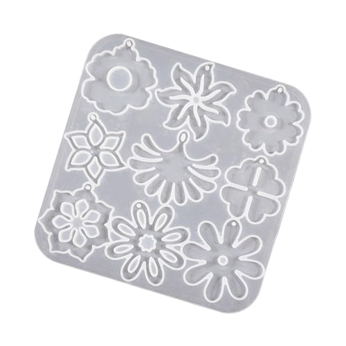 Verschiedene Blumen-Silikonformen für handgefertigte Schmuckherstellung mit Rosenblatt-Formen, stilvolle Anhänger-Charm-Form Verschiedene Blumen-Silikonformen für handgefertigte Schmuckherstellung mit Rosenblatt-Formen, stilvolle Anhänger-Charm-Form von Lerpwige