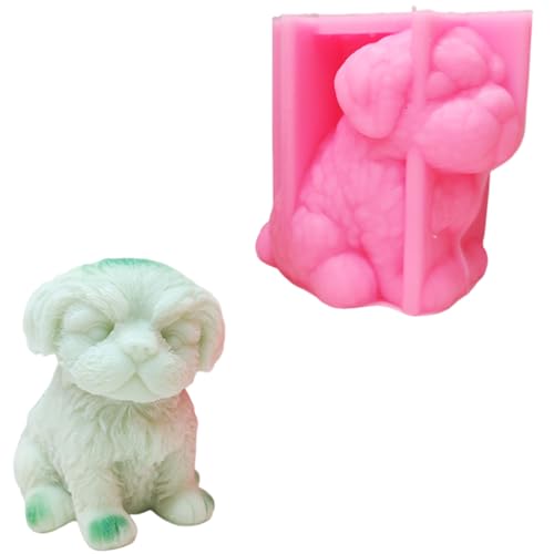Vielseitige Hundeform, multifunktionale Silikon-Hundeform zum Basteln von Seife Vielseitige Hundeform, multifunktionale Silikon-Hundeform zum Basteln von Seife von Lerpwige