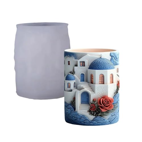 Wiederverwendbares Silikonbecherformform Für Harzguss Dekorative Pflanzer Kerzenhalter Und Kreatives Handwerksprojekt Kleines Blumenpot Gusswerkzeug Wiederverwendbares Silikonbecherformform Für Harzguss Dekorative Pflanzer Kerzenhalter Und Kreatives Handwerksprojekt Kleines Blumenpot Gusswerkzeug von Lerpwige