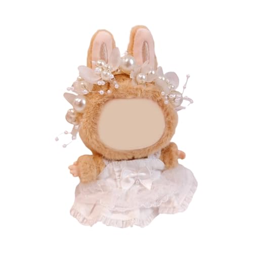 Zarte Puppe Hochzeitskleid mit Haarband für 1. 3. Generation Anime sitzende Puppe Kleidung Display Zubehör Kleid von Lerpwige