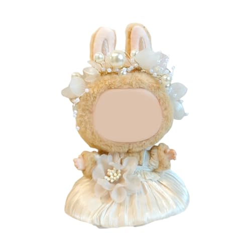 Zarte Puppe Hochzeitskleid mit Haarband für 1. 3. Generation Anime sitzende Puppe Kleidung Display Zubehör Kleid von Lerpwige