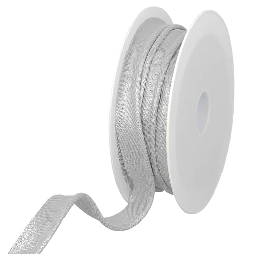 Les Petits Rubans Metallischer Paspelfaden – 15 mm breit, 25 m Rolle, 80% Polyester, 20% Lurex, Kanten zum Nähen, Banner, Polster, Möbel, Paspeln, Kleidung, Decken Les Petits Rubans Metallischer Paspelfaden – 15 mm breit, 25 m Rolle, 80% Polyester, 20% Lurex, Kanten zum Nähen, Banner, Polster, Möbel, Paspeln, Kleidung, Decken von Les Petits Rubans