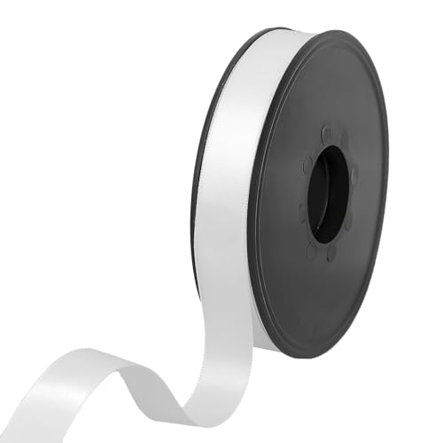 Les Petits Rubans Polyesterband – doppelseitiges Satinband aus 100% Polyester für Hochzeiten, Geschenkverpackungen, Blumenarrangements, Kunsthandwerk, Kuchen, Schleifen, Verzierungen, 15 mm x 25 m von Les Petits Rubans