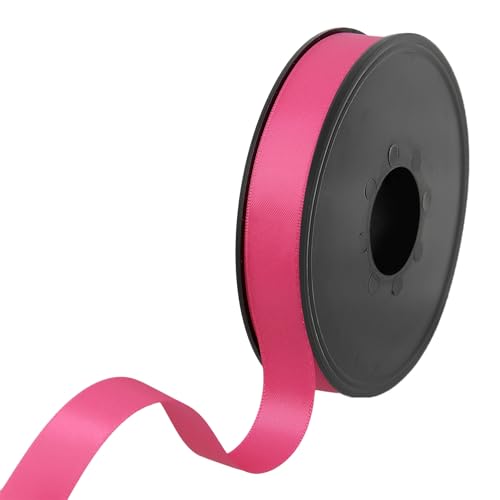 Les Petits Rubans Polyesterband – doppelseitiges Satinband aus 100% Polyester für Hochzeiten, Geschenkverpackungen, Blumenarrangements, Kunsthandwerk, Kuchen, Schleifen, Verzierungen, 15 mm x 25 m von Les Petits Rubans