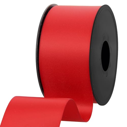 Les Petits Rubans Polyesterband – doppelseitiges Satinband aus 100% Polyester für Hochzeiten, Geschenkverpackungen, Blumenarrangements, Kunsthandwerk, Kuchen, Schleifen, Verzierungen, 50 mm x 25 m Les Petits Rubans Polyesterband – doppelseitiges Satinband aus 100% Polyester für Hochzeiten, Geschenkverpackungen, Blumenarrangements, Kunsthandwerk, Kuchen, Schleifen, Verzierungen, 50 mm x 25 m von Les Petits Rubans