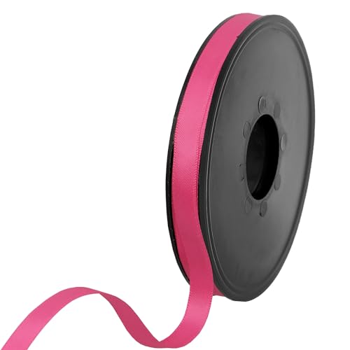 Les Petits Rubans Polyesterband – doppelseitiges Satinband aus 100% Polyester für Hochzeiten, Geschenkverpackungen, Blumenarrangements, Kunsthandwerk, Kuchen, Schleifen, Verzierungen, 9 mm x 25 m von Les Petits Rubans