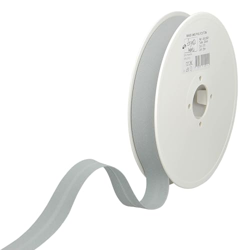 Les Petits Rubans Schrägband – 20 mm breit, gefaltet 10 mm, 25 m Rolle, 50% Baumwolle, 50% Polyester, Bordüre zum Nähen, Banner, Polster, Möbel, Paspeln, Kleidung, Decken Les Petits Rubans Schrägband – 20 mm breit, gefaltet 10 mm, 25 m Rolle, 50% Baumwolle, 50% Polyester, Bordüre zum Nähen, Banner, Polster, Möbel, Paspeln, Kleidung, Decken von Les Petits Rubans