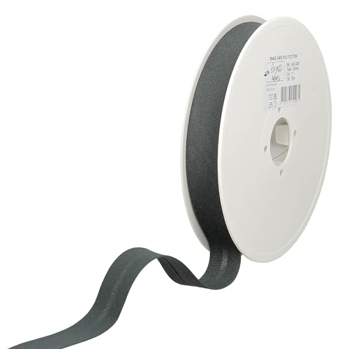 Les Petits Rubans Schrägband – 20 mm breit, gefaltet 10 mm, 25 m Rolle, 50% Baumwolle, 50% Polyester, Bordüre zum Nähen, Banner, Polster, Möbel, Paspeln, Kleidung, Decken Les Petits Rubans Schrägband – 20 mm breit, gefaltet 10 mm, 25 m Rolle, 50% Baumwolle, 50% Polyester, Bordüre zum Nähen, Banner, Polster, Möbel, Paspeln, Kleidung, Decken von Les Petits Rubans