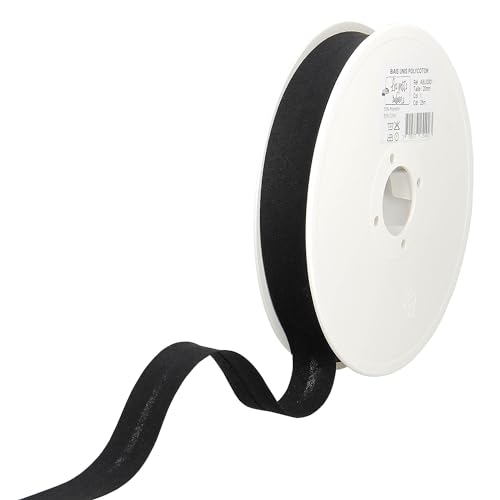 Les Petits Rubans Schrägband – 20 mm breit, gefaltet 10 mm, 25 m Rolle, 50% Baumwolle, 50% Polyester, Bordüre zum Nähen, Banner, Polster, Möbel, Paspeln, Kleidung, Decken Les Petits Rubans Schrägband – 20 mm breit, gefaltet 10 mm, 25 m Rolle, 50% Baumwolle, 50% Polyester, Bordüre zum Nähen, Banner, Polster, Möbel, Paspeln, Kleidung, Decken von Les Petits Rubans