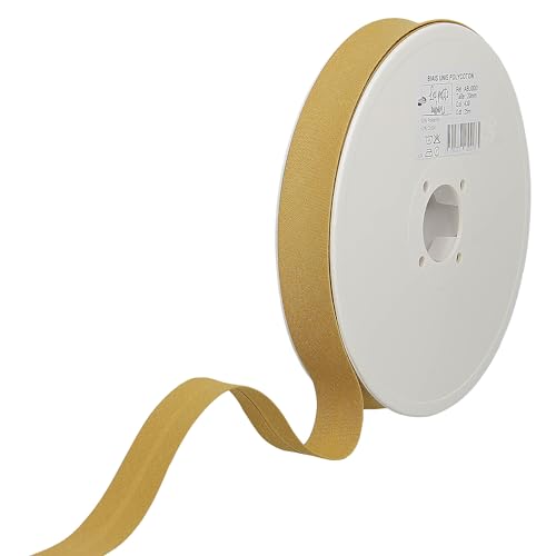 Les Petits Rubans Schrägband – 20 mm breit, gefaltet 10 mm, 25 m Rolle, 50% Baumwolle, 50% Polyester, Bordüre zum Nähen, Banner, Polster, Möbel, Paspeln, Kleidung, Decken Les Petits Rubans Schrägband – 20 mm breit, gefaltet 10 mm, 25 m Rolle, 50% Baumwolle, 50% Polyester, Bordüre zum Nähen, Banner, Polster, Möbel, Paspeln, Kleidung, Decken von Les Petits Rubans