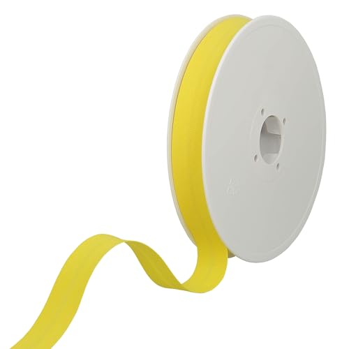 Les Petits Rubans Schrägband – 30 mm breit, gefaltet 15 mm, 25 m Rolle, 50% Baumwolle, 50% Polyester, Bordüre zum Nähen, Banner, Polster, Möbel, Paspeln, Kleidung, Decken von Les Petits Rubans