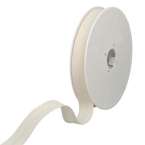 Les Petits Rubans Schrägband – 30 mm breit, gefaltet 15 mm, 25 m Rolle, 50% Baumwolle, 50% Polyester, Bordüre zum Nähen, Banner, Polster, Möbel, Paspeln, Kleidung, Decken Les Petits Rubans Schrägband – 30 mm breit, gefaltet 15 mm, 25 m Rolle, 50% Baumwolle, 50% Polyester, Bordüre zum Nähen, Banner, Polster, Möbel, Paspeln, Kleidung, Decken von Les Petits Rubans