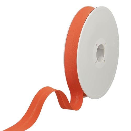 Les Petits Rubans Schrägband – 30 mm breit, gefaltet 15 mm, 25 m Rolle, 50% Baumwolle, 50% Polyester, Bordüre zum Nähen, Banner, Polster, Möbel, Paspeln, Kleidung, Decken von Les Petits Rubans