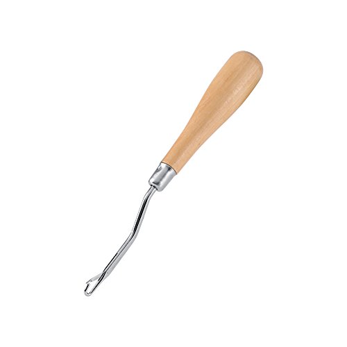 LetCart Häkelnadel Set mit Holzgriff, 15,8 cm Häkelnadelabzieher handgefertigte Knüpfhaken-Werkzeug mit Metallschaft, ergonomisches Bastelwerkzeug für Teppichherstellung, Strickreparatur LetCart Häkelnadel Set mit Holzgriff, 15,8 cm Häkelnadelabzieher handgefertigte Knüpfhaken-Werkzeug mit Metallschaft, ergonomisches Bastelwerkzeug für Teppichherstellung, Strickreparatur von LetCart