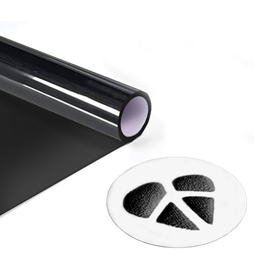 3D-Puff-Wärmetransfer-Vinyl, 30,5 cm x 1,5 m, geschwollene HTV-Vinyl-Rolle für DIY-Kleidung, Hemden, Logos, Hüte, Stoff, schäumendes Bügel-Vinyl, kompatibel mit Hitzepresse, Bastelschneider (schwarz, 3D-Puff-Wärmetransfer-Vinyl, 30,5 cm x 1,5 m, geschwollene HTV-Vinyl-Rolle für DIY-Kleidung, Hemden, Logos, Hüte, Stoff, schäumendes Bügel-Vinyl, kompatibel mit Hitzepresse, Bastelschneider (schwarz, von LetCartMaker