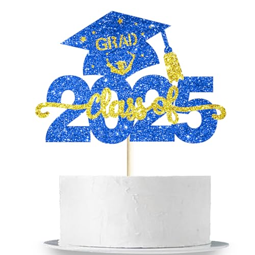 Tortenaufsatz "Class of 5,135.5 cm, glitzernd, 2025, Abschlussfeier, Party-Kuchendekoration, Aufschrift "Congrats Grad/We are So Proud of You" / Happy Graduation 2025 Graduate Party Cake Supplies Tortenaufsatz "Class of 5,135.5 cm, glitzernd, 2025, Abschlussfeier, Party-Kuchendekoration, Aufschrift "Congrats Grad/We are So Proud of You" / Happy Graduation 2025 Graduate Party Cake Supplies von LetDec