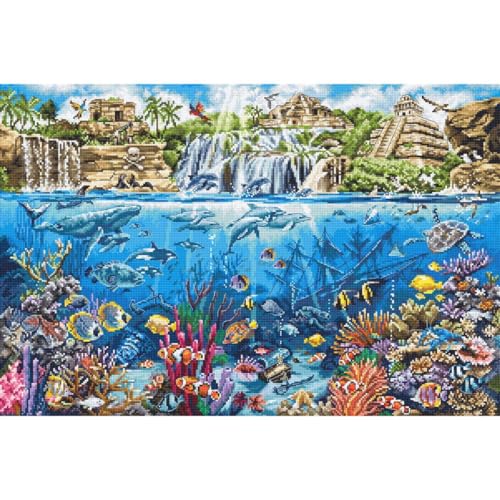 Kreuzstich Set Pirateninsel Zählmuster, Multifarbig Kreuzstich Set Pirateninsel Zählmuster, Multifarbig von Letistitch