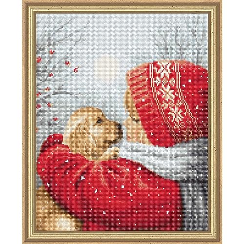 Kreuzstich Set Weihnachtsumarmungen Zählmuster Kreuzstich Set Weihnachtsumarmungen Zählmuster von Letistitch