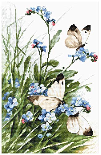 Letistitch Leti939 Kreuzstich Set, Mehrfarbig, 27x17cm von Letistitch