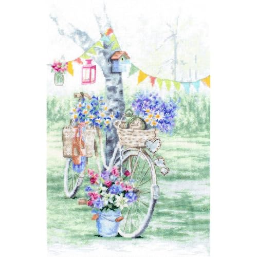 Letistitch Leti971 Kreuzstich Set, Mehrfarbig, 38x28cm von LUCAS