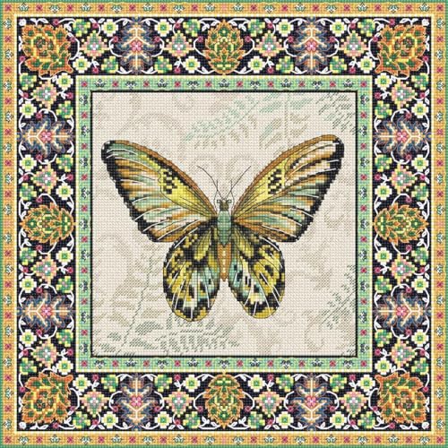 Letistitch Leti981 Kreuzstich Set, Mehrfarbig, 25x25cm von Letistitch