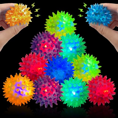 Lets Joy Party Mitgebsel Kindergeburtstag, 12 Stück Igelball Leuchtend, Igelball für Kinder, Leuchtball Mitgebsel Igelball Kinder LED, Igelball Kindergeburtstag Kleine Party Geschenke Lets Joy Party Mitgebsel Kindergeburtstag, 12 Stück Igelball Leuchtend, Igelball für Kinder, Leuchtball Mitgebsel Igelball Kinder LED, Igelball Kindergeburtstag Kleine Party Geschenke von Lets Joy