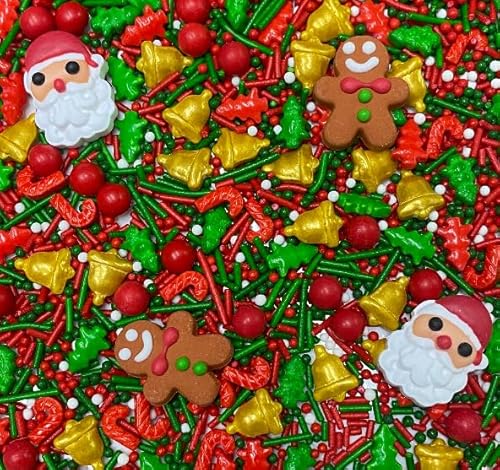 Lets Joy Weihnachten Tortendeko, 100g Weihnachten Birthday Cupcake Toppers Kuchendekoration, Weihnachtsbaum Rentiere Muster Deko, Party Cupcake Deko Lets Joy Weihnachten Tortendeko, 100g Weihnachten Birthday Cupcake Toppers Kuchendekoration, Weihnachtsbaum Rentiere Muster Deko, Party Cupcake Deko von Lets Joy