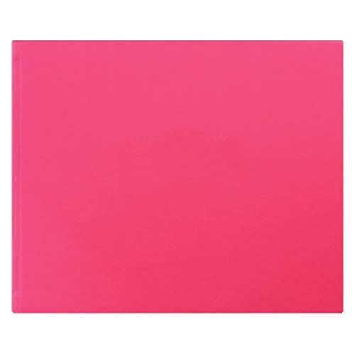 Letts Dazzle Quarto Landscape Anlässe/Gästebuch, Pink – einfarbig von Letts of London