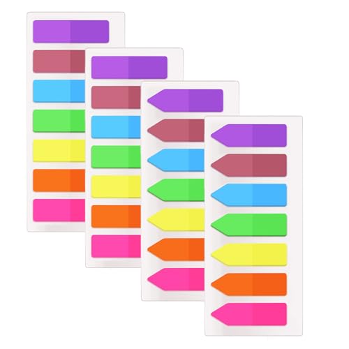 Leucasa 560 Stück Haftstreifen 7 Farben Haftnotizen Sticky Notes Page Marker für Lesen, Schreiben, Studieren, Büro, Schule Planer Memo Leucasa 560 Stück Haftstreifen 7 Farben Haftnotizen Sticky Notes Page Marker für Lesen, Schreiben, Studieren, Büro, Schule Planer Memo von Leucasa