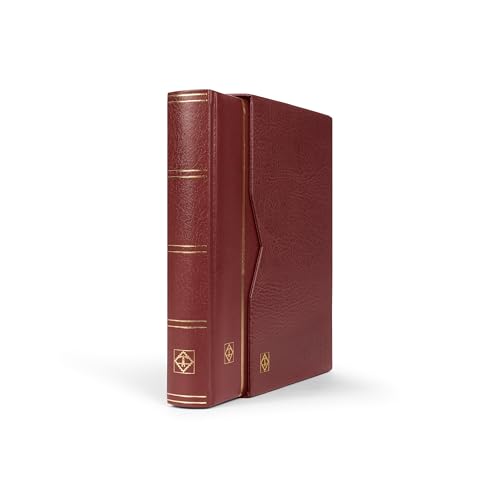 Einsteckbuch PREMIUM, DIN A4, 32 schwarze Seiten, wattierter Ledereinband inkl. Kassette, rot Einsteckbuch PREMIUM, DIN A4, 32 schwarze Seiten, wattierter Ledereinband inkl. Kassette, rot von Leuchtturm