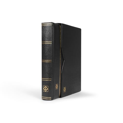 Einsteckbuch PREMIUM, DIN A4, 64 schwarze Seiten, wattierter Ledereinband inkl. Kassette, schwarz Einsteckbuch PREMIUM, DIN A4, 64 schwarze Seiten, wattierter Ledereinband inkl. Kassette, schwarz von Leuchtturm
