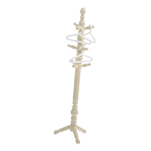 Levemolo 1satz Mini Kleiderständer Für Puppen Retro Miniatur Kleidung Hänger Für Dekorativ Und Praktisch Für Aufbewahrung Von Puppenkleidung von Levemolo