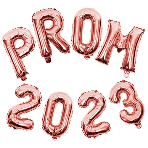 Levemolo 2 Sätze Graduation Party Balloons Roségold Folienballons für Klassenzimmerdeko Sicher und Langlebig für Abschlussfeier Prom Dekoration und Fotohintergrund von Levemolo