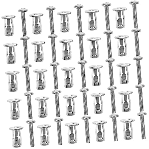 Levemolo 25 Stück Teiliges Hohlraum Türanker Metall Petal Nut Spreizmutter Expansion Schrauben für Trockenbau und Eisenblech Langlebig Belastbar Einfache Sicherer Halt von Levemolo