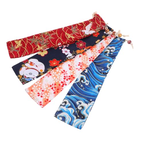 Levemolo 4stücke Tragbare Fächerhüllen Aus Diy Geschenkverpackung Für Faltfächer -taschen Für Hochzeit Party Und Dekoration Chinesischer Und Japanischer Stil Levemolo 4stücke Tragbare Fächerhüllen Aus Diy Geschenkverpackung Für Faltfächer -taschen Für Hochzeit Party Und Dekoration Chinesischer Und Japanischer Stil von Levemolo
