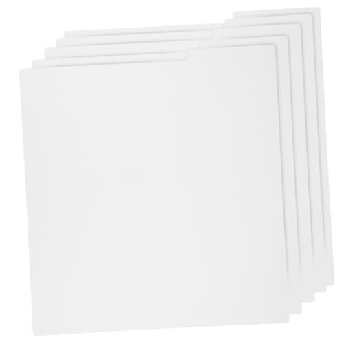 Levemolo 5 Stk. Teiliges Kunststoff-album-trennblätter Beschreibbaren Registerkarten Robuste Vinyl-schallplatten-organizer für Effektive Sortierung und Vielseitige Nutzung in Büro Zuhause von Levemolo